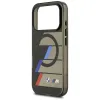 BMW M IML Metal Buttons Tricolor Lines MagSafe - Case iPhone 17 Pro Max (black)
