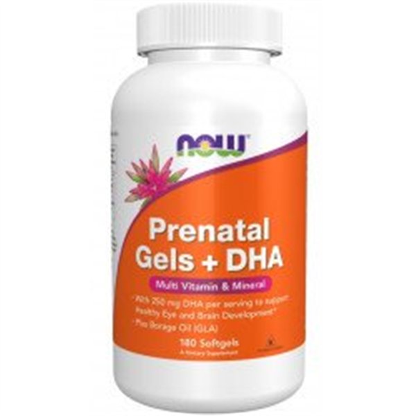 Prenatal Gels + DHA NOW Foods