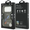 BMW M IML Metal Buttons Tricolor Lines MagSafe - Case iPhone 17 Pro Max (black)