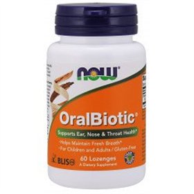 OralBiotic NOW Foods Supports Ear, Nose & Throat Health
