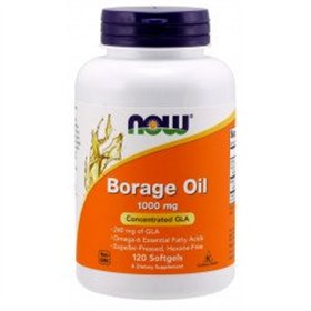 Borage Oil NOW Foods Highest GLA Concentration