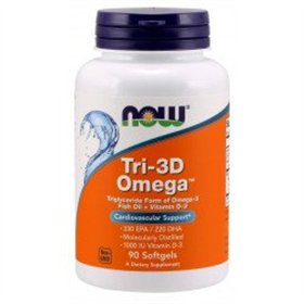Tri-3D Omega NOW Foods