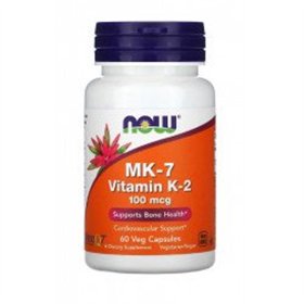MK-7 Vitamin K-2 NOW Foods Supports Bone Health