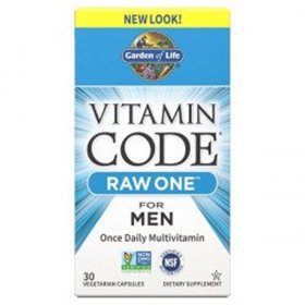Vitamin Code Raw One for Men Garden of Life