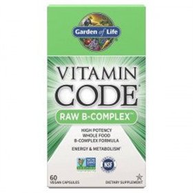 Vitamin Code Raw B-Complex Garden of Life