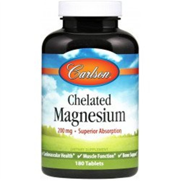 Chelated Magnesium Carlson Labs