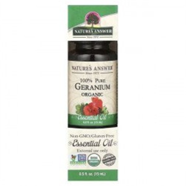 100% Pure Geranium Essential Oil Nature's Answer
