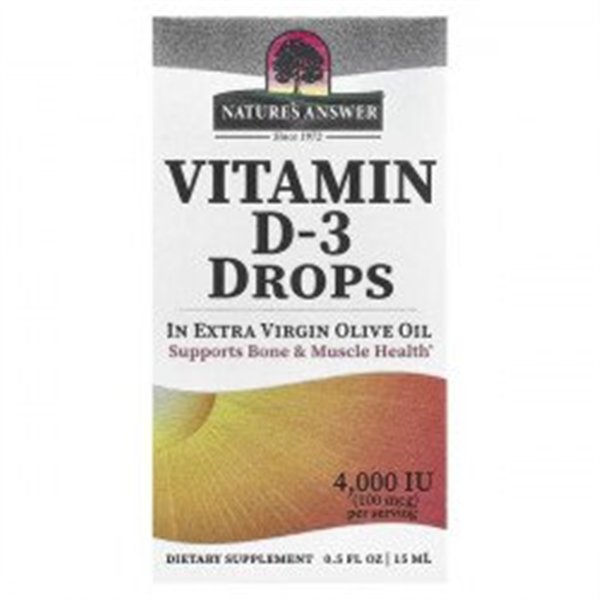 Vitamin D-3 Drops Nature's Answer
