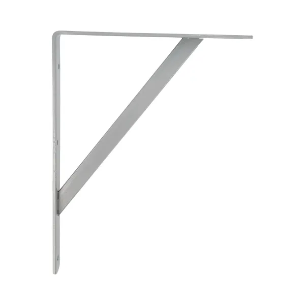 Seinäteline AMIG 9-9806 Hyllyt Harmaa Teräs (25 x 20 cm)