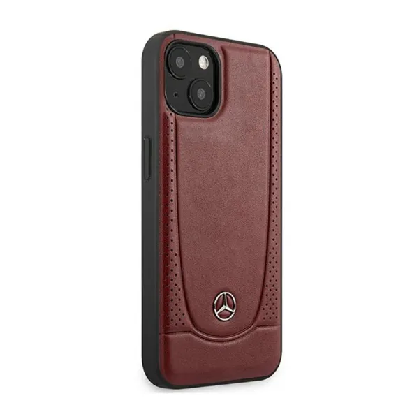 Mercedes Leather Urban Line - Case for iPhone 14 Plus (Red)