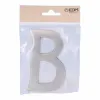 Letter EDM 85626 B Nickel silver 10 cm