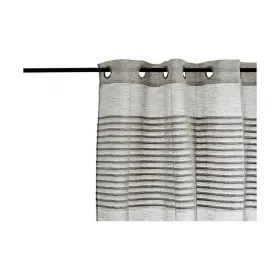 Curtain Gift Decor Dark grey 140 x 0,1 x 260 cm 26 x 42 x 5 cm Stripes (6 Units)