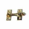 Дверная защелка EDM 85066 Латунь Форма H Правый 8 cm