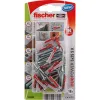 дюбеля и шурупы Fischer duopower (18 штук)