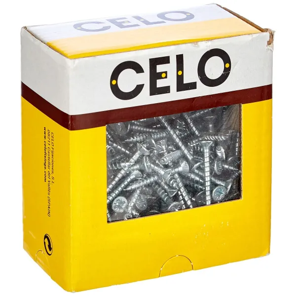 Ruuvilaatikko CELO Vlox 200 osaa Galvanoitu (3,5 x 30 mm) (30 mm)