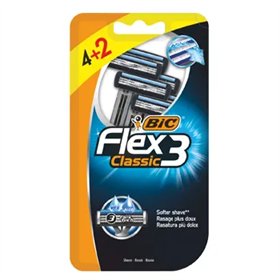 Manuāls skuveklis Bic 009219 Melns (4 gb.) (6 uds)