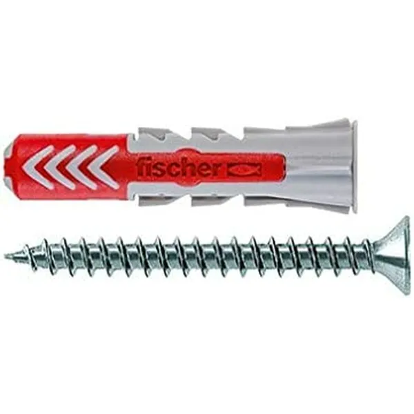 дюбеля и шурупы Fischer duopower (12 штук)