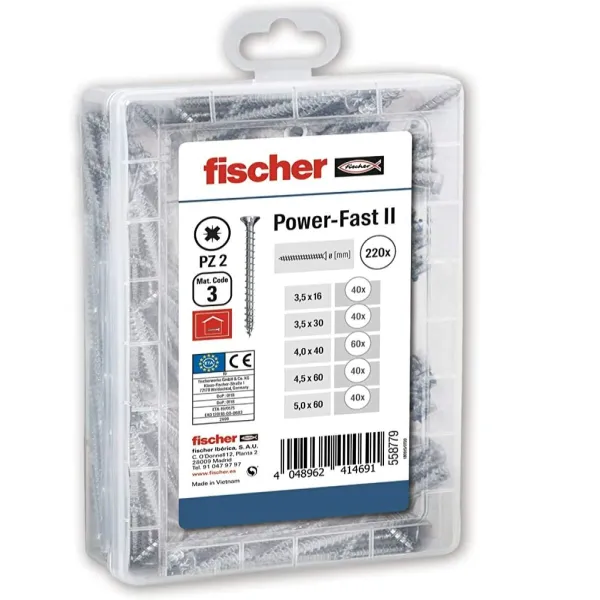 Коробка для винтов Fischer 220 Предметы