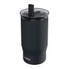 Quokka Mist - Stainless Steel Thermal Mug 720 ml with Straw (Black)