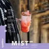 Quokka Mist - Stainless Steel Thermal Mug 720 ml with Straw (Black)