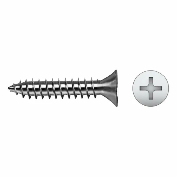 Ruuvilaatikko CELO 4,8 x 16 mm Metallilevyruuvi 250 osaa Galvanoitu