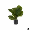 Dekoratyvinis augalas Ibergarden Plastmasinis 9,5 x 42 x 9,5 cm (6 vnt.)