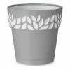 Горшок с автополивом Stefanplast Белый Серый Пластик 15 x 15 x 15 cm (12 штук)