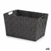 Uzglabāšanas Kaste Kipit Melns Poliesters Drāna Pīšana 10 L (12 gb.)