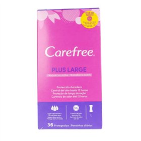 Большие ежедневные прокладки Carefree Plus, 36 шт.