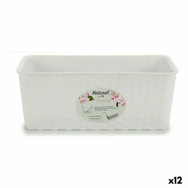 Sodinukas Stefanplast Balta Plastmasinis 13 x 11 x 28,5 cm 29 x 11 x 12,5 cm (12 vnt.)