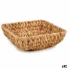 Puošmena Gift Decor Ruda Metalinis Vandens hiacintas 26 x 8 x 26 cm 25,8 x 8 x 25,8 cm (12 vnt.)