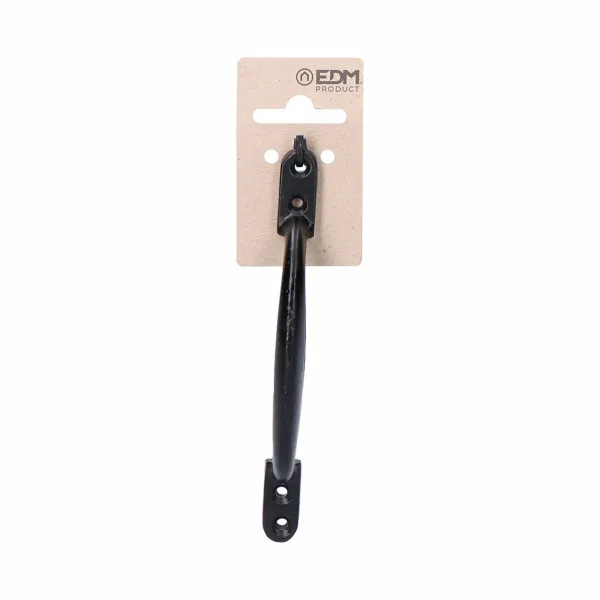 Ukse käepide EDM 85612 Must Teras 155 mm