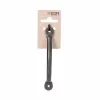 Door handle EDM 85609 Silver Steel 125 mm