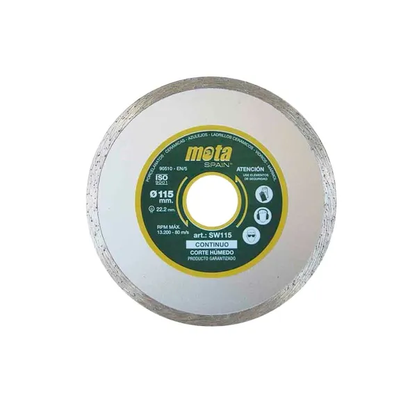 Dimanta griešanas disks Mota clp18 sw115-p
