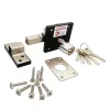 Apsauginė spyna Lince 7930r-97930rcm Parafinas Chromuotas