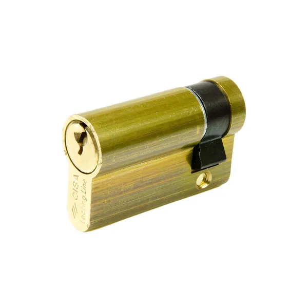 Silinder Cisa Logo STD 08030.03.0 Messing Keskmine (50 mm)