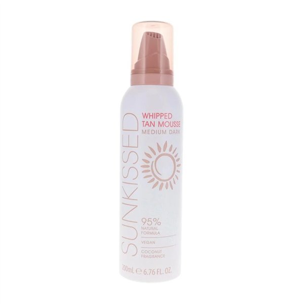 Sunkissed Whipped Tan Mousse Medium Dark Spray 200ml Spray