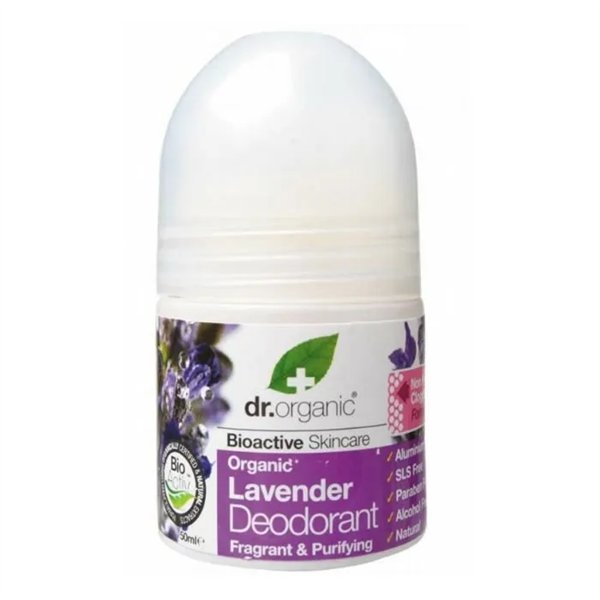 Deodorantas Dr.Organic LAVANDA 50 ml