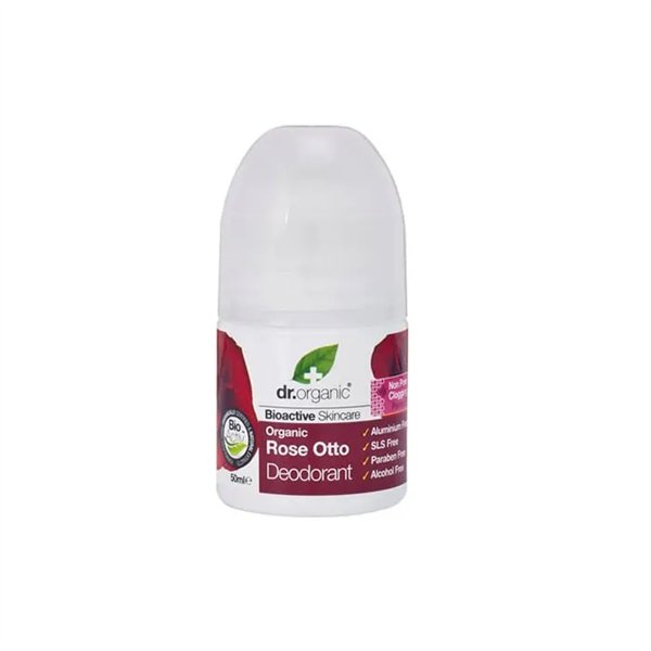 Deodorant Dr.Organic Rosa Damascena 50 ml