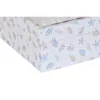 Setti pinottavia järjestelylaatikoita DKD Home Decor Lasten Monivärinen Kartonki (43,5 x 33,5 x 15,5 cm)
