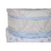 Набор штабелируемых органайзеров DKD Home Decor Детский Разноцветный Картон (37,5 x 37,5 x 18 cm)