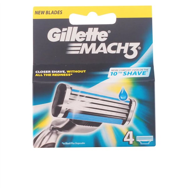 „Gillette Mach3“ skustuvo papildymas, 4 vnt.
