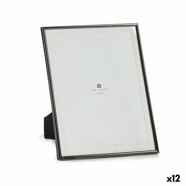 Фото рамка Gift Decor Чёрный Стеклянный Сталь (12 штук)