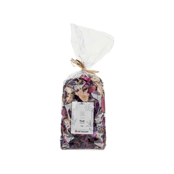 Decorative Flowers Gift Decor Popurri Violets Dabisks 11 x 28 x 8 cm 12 x 28 x 10 cm Lavanda (12 gb.)