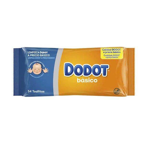 Dodot mitrās salvetes x54