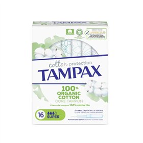 Tampax Organic Super tampoon 16 tk