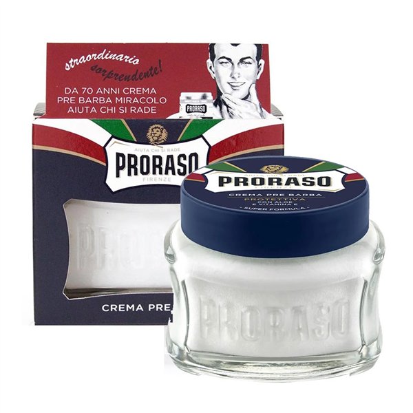 крем перед бритьем Proraso Blue 100 ml
