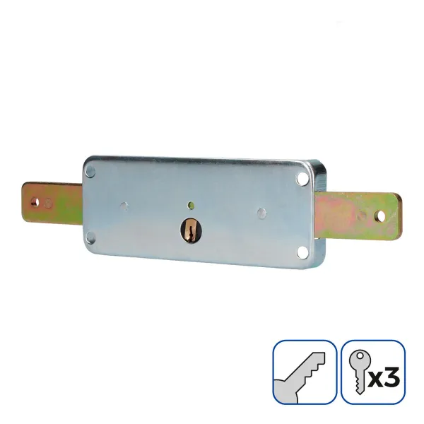 Врезной замок EDM 85260 Сталь 154 x 59 mm Жалюзи Врезной