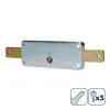 Врезной замок EDM 85260 Сталь 154 x 59 mm Жалюзи Врезной