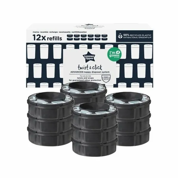 Vaihto-osa Tommee Tippee Twist & Click 12 osaa